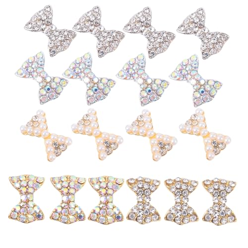 VALICLUD 50 Stück Nail Art Zubehör Teiliges mit Strasssteinen und Schleifen für Nageldesigns für Diy Maniküre Handarbeiten Kleidung und Schmuckdekoration VALICLUD 50 Stück Nail Art Zubehör Teiliges mit Strasssteinen und Schleifen für Nageldesigns für Diy Maniküre Handarbeiten Kleidung und Schmuckdekoration von VALICLUD