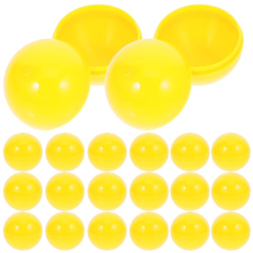 VALICLUD 50 Stück Öffnbare Lotteriekugeln Gelbe Raffle Bälle für Spiele Feste und Partybedarf für Gewinnspiele und Bastelprojekte VALICLUD 50 Stück Öffnbare Lotteriekugeln Gelbe Raffle Bälle für Spiele Feste und Partybedarf für Gewinnspiele und Bastelprojekte von VALICLUD
