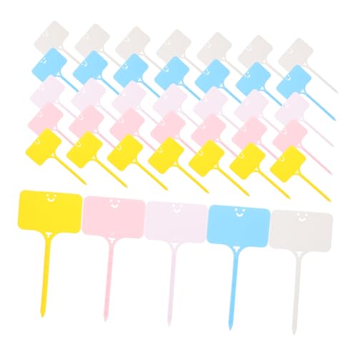 VALICLUD 50 Stück Pflanzenetiketten Bunte Gartenmarker für Pflanzenbeschriftung Handbeschriftbare Gartenlabels Vielseitig Einsetzbar für Blumenläden und Supermärkte VALICLUD 50 Stück Pflanzenetiketten Bunte Gartenmarker für Pflanzenbeschriftung Handbeschriftbare Gartenlabels Vielseitig Einsetzbar für Blumenläden und Supermärkte von VALICLUD