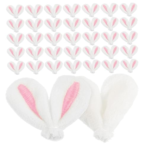 VALICLUD 50 Stück Plüsch-hasenohren: Osterhasen-ohr-haarschmuck-set, Diy-haarspangen Für Kaninchen, Handgefertigt, Basteln, Osterparty-zubehör Für Kinder Und Erwachsene VALICLUD 50 Stück Plüsch-hasenohren: Osterhasen-ohr-haarschmuck-set, Diy-haarspangen Für Kaninchen, Handgefertigt, Basteln, Osterparty-zubehör Für Kinder Und Erwachsene von VALICLUD