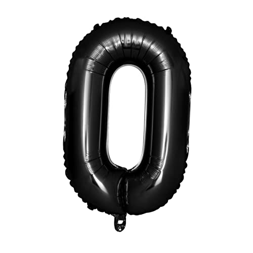 VALICLUD 50Nummer Schwarze Folienballons Pro Packung Jumbo Luftballons Für Geburtstagsfeiern Und Jubiläumsdekorationen VALICLUD 50Nummer Schwarze Folienballons Pro Packung Jumbo Luftballons Für Geburtstagsfeiern Und Jubiläumsdekorationen von VALICLUD