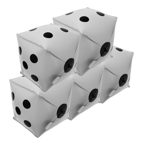 VALICLUD 5Stücke Würfelballons Aus Aluminiumfolie Themen Partydekoration Poker Events Und Jahre Mottopartys VALICLUD 5Stücke Würfelballons Aus Aluminiumfolie Themen Partydekoration Poker Events Und Jahre Mottopartys von VALICLUD