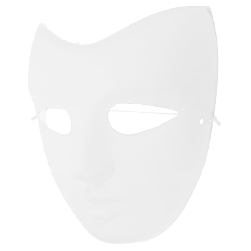 VALICLUD 5stücke Handbemalte Pappmaché Gesichtsmaske Weiße Blanko-masken Für Junge Mädchen Kreatives Basteln Karneval Halloween Und Kostümpartys Atembare Design VALICLUD 5stücke Handbemalte Pappmaché Gesichtsmaske Weiße Blanko-masken Für Junge Mädchen Kreatives Basteln Karneval Halloween Und Kostümpartys Atembare Design von VALICLUD