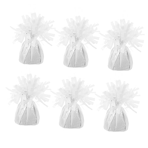 VALICLUD 6 Stück Ballongewicht Pendants Robuste Helium Ballon Gewichte für Hochzeiten Geburtstagsfeiern und Partys Vielseitig Einsetzbar Einfach zu Verwenden Gefertigt von VALICLUD