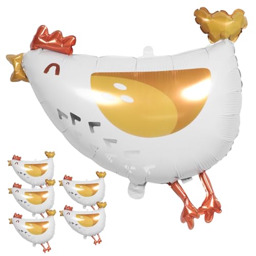VALICLUD 6 Stück Farm Themen Deko für Kindergeburtstage Shower Tierpartys Lustige Hühner Ballons für Jede Feier VALICLUD 6 Stück Farm Themen Deko für Kindergeburtstage Shower Tierpartys Lustige Hühner Ballons für Jede Feier von VALICLUD