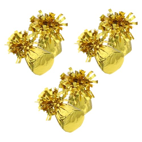 VALICLUD 6 Stück Metallic Plastik Umwickelte Ballonbeschwerer für Hochzeiten Geburtstagsfeiern Shower Jubiläen und Feiertagsveranstaltungen VALICLUD 6 Stück Metallic Plastik Umwickelte Ballonbeschwerer für Hochzeiten Geburtstagsfeiern Shower Jubiläen und Feiertagsveranstaltungen von VALICLUD