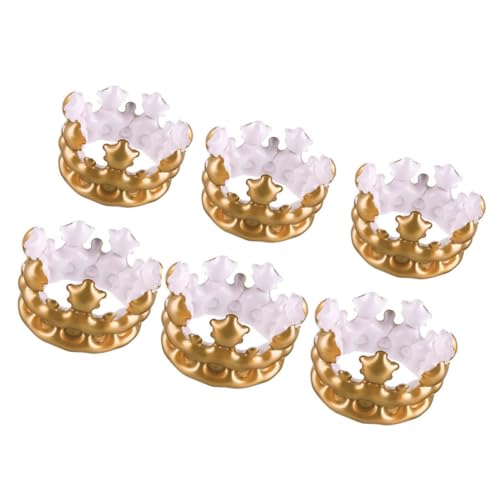 VALICLUD 6 Stück Teiliges Aufblasbares Pvc Partykrone Stabile Party dekoration für Geburtstagsfeier Faschings accessoire Mittelgroße und Kleine Partyhüte für Erwachsene von VALICLUD