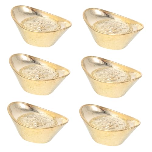 VALICLUD 6 Stück Teiliges Kupfer Deko Stabile Flache Basis Feine Handwerkskunst Langlebig und Einzigartig Geeignet als Feng Shui Wohnaccessoire und Sammlerstück VALICLUD 6 Stück Teiliges Kupfer Deko Stabile Flache Basis Feine Handwerkskunst Langlebig und Einzigartig Geeignet als Feng Shui Wohnaccessoire und Sammlerstück von VALICLUD