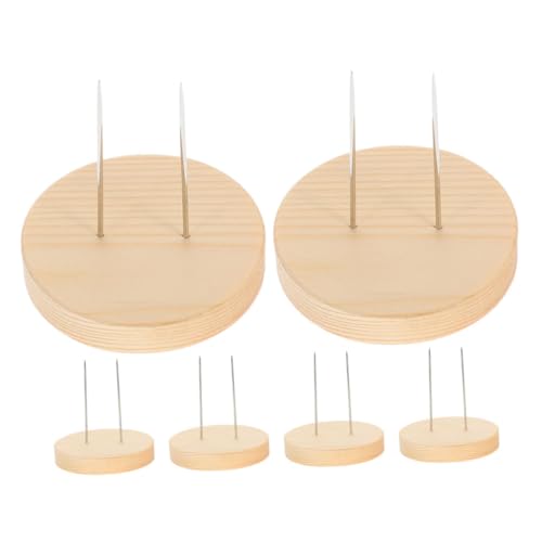 VALICLUD 6 Stück Teiliges Puppenständer Holzsockel Stabiler Desktop Display Base Vielseitiger Doll Support Stand Kompakter Puppenhalter für Sichere Präsentation von Fertigarbeiten VALICLUD 6 Stück Teiliges Puppenständer Holzsockel Stabiler Desktop Display Base Vielseitiger Doll Support Stand Kompakter Puppenhalter für Sichere Präsentation von Fertigarbeiten von VALICLUD
