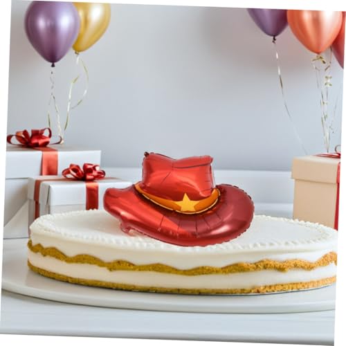 VALICLUD 6 Stück Western Party Folienballons Teilig mit Cowboyhut und Stiefel Langlebige Aluminiumfolie Große Western Geburtstagsdekoration für Cowgirl Mottofeier und Bachelorette Party VALICLUD 6 Stück Western Party Folienballons Teilig mit Cowboyhut und Stiefel Langlebige Aluminiumfolie Große Western Geburtstagsdekoration für Cowgirl Mottofeier und Bachelorette Party von VALICLUD