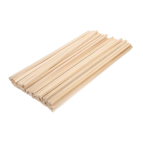 VALICLUD 60Stücke DIY Hartholzstäbe Quadratische Unlackierte Holzstreifen Bruchfeste Glatte Oberfläche für Heimdekoration Bastelprojekte Unvollendetes Holzhandwerk VALICLUD 60Stücke DIY Hartholzstäbe Quadratische Unlackierte Holzstreifen Bruchfeste Glatte Oberfläche für Heimdekoration Bastelprojekte Unvollendetes Holzhandwerk von VALICLUD