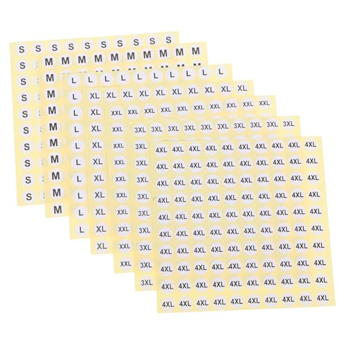 VALICLUD 7000 Stück Selbstklebende Runde Etiketten für Bekleidung S Praktische Lösung für Einzelhandel Einfache Anwendung zur Größenidentifikation VALICLUD 7000 Stück Selbstklebende Runde Etiketten für Bekleidung S Praktische Lösung für Einzelhandel Einfache Anwendung zur Größenidentifikation von VALICLUD