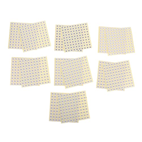 VALICLUD 7000 Stück Selbstklebende S Rundetiketten für Kleidung Shirts Hosen Röcke Lösung für Einzelhandel Organisation VALICLUD 7000 Stück Selbstklebende S Rundetiketten für Kleidung Shirts Hosen Röcke Lösung für Einzelhandel Organisation von VALICLUD