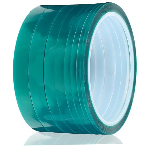 VALICLUD 8 Rollen Hitzebeständiges Klebeband Polyimid Film in Breiten für Sublimation Elektronik Isolierung DIY Reparatur Hitzebeständige Folie Wärmeband für Heißpresse VALICLUD 8 Rollen Hitzebeständiges Klebeband Polyimid Film in Breiten für Sublimation Elektronik Isolierung DIY Reparatur Hitzebeständige Folie Wärmeband für Heißpresse von VALICLUD