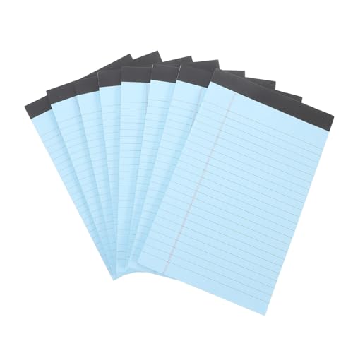 VALICLUD 8 Stück Notizbuch Zu klebrig löschbar lose Notizbilder Büro gepunktet Business Notebook Schreiben von Pads Memo -Pad Notizblöcke für die Arbeit Schreibtisch Notizblock Papier Blau von VALICLUD