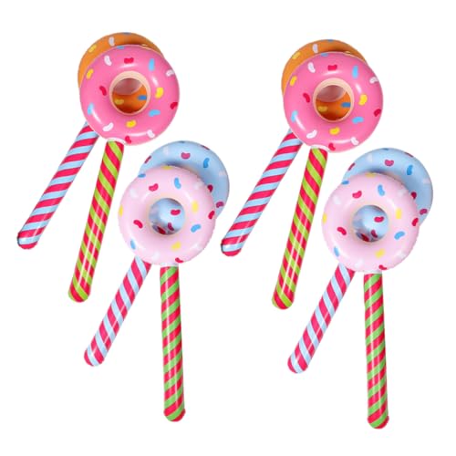 VALICLUD 8 Stück Teiliges Aufblasbares Donut und Lollipop Farbenfrohe Candy Partydekorationen Schnelle Befüllung Vielseitig für Geburtstagsfeiern und Kinderpartys Niedliches Cartoon Design VALICLUD 8 Stück Teiliges Aufblasbares Donut und Lollipop Farbenfrohe Candy Partydekorationen Schnelle Befüllung Vielseitig für Geburtstagsfeiern und Kinderpartys Niedliches Cartoon Design von VALICLUD