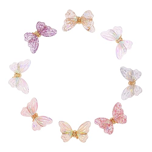VALICLUD 8Stücke Schmetterlinge Nagelornamente Nageldekor Für DIY Maniküre Glitzernde Nagelkunst Zubehör Für Nageldesigns VALICLUD 8Stücke Schmetterlinge Nagelornamente Nageldekor Für DIY Maniküre Glitzernde Nagelkunst Zubehör Für Nageldesigns von VALICLUD