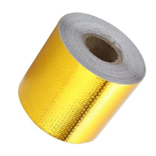 VALICLUD Aluminium Klebeband Hitzebeständig Dichtband für Rohre Isolierung Duct Repairs Tape Aluminiumfolie Abdichtband mit Haftung für Bau und Haushalt VALICLUD Aluminium Klebeband Hitzebeständig Dichtband für Rohre Isolierung Duct Repairs Tape Aluminiumfolie Abdichtband mit Haftung für Bau und Haushalt von VALICLUD
