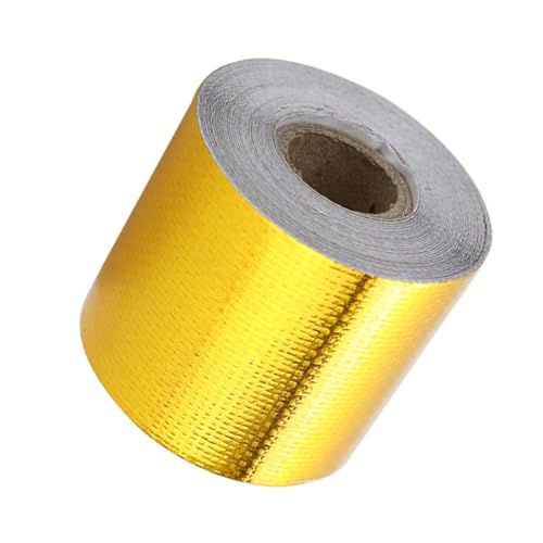 VALICLUD Aluminiumfolien Klebeband Hitzebeständiges Wasserdichtes Dichtband für Industrielle Anwendungen für Rohr und Abzugshaubenreparaturen Vielseitig Einsetzbar und Langlebig von VALICLUD