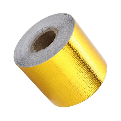 VALICLUD Aluminiumfolien Klebeband für Kanaldichtungen Hitzebeständiges Dichtungsband für Küchenabzugshauben und Automotoren Wasserfest und Flexibel Stark Haftend von VALICLUD