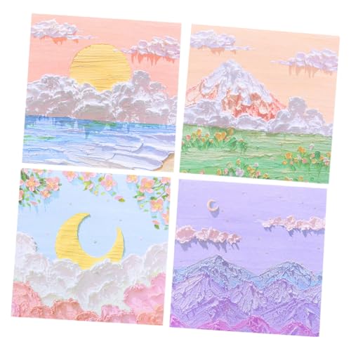 VALICLUD Aquarell Notizblöcke Kreative Landschaftsaufkleber für Notizen Erinnerungen und Dekoration Stilvolle Japanische Design Notizpads für Schule Büro VALICLUD Aquarell Notizblöcke Kreative Landschaftsaufkleber für Notizen Erinnerungen und Dekoration Stilvolle Japanische Design Notizpads für Schule Büro von VALICLUD