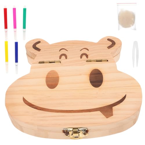 VALICLUD Aufbewahrungsbox für Babyzähne Cartoon Zahnhalter aus Praktischer Zahnbehälter für Perfektes zur Babyparty VALICLUD Aufbewahrungsbox für Babyzähne Cartoon Zahnhalter aus Praktischer Zahnbehälter für Perfektes zur Babyparty von VALICLUD