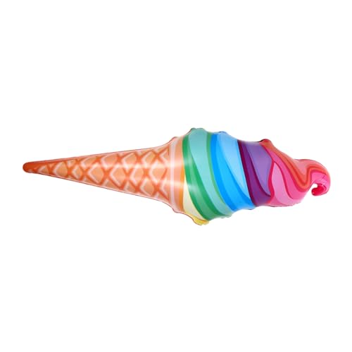 VALICLUD Aufblasbare Eistüte aus Realistische Eiscreme Requisite für Partys oder Mitgebsel Kindergeburtstage und Foto Accessoires von VALICLUD