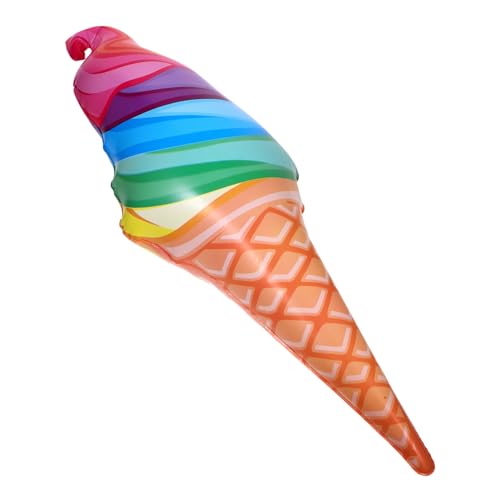 VALICLUD Aufblasbares Eiscreme PVC Eiscreme Dekoration für Partys Wiederverwendbare und Sichere Party Requisiten für Verschiedene Themen und Farbgestaltungen von VALICLUD
