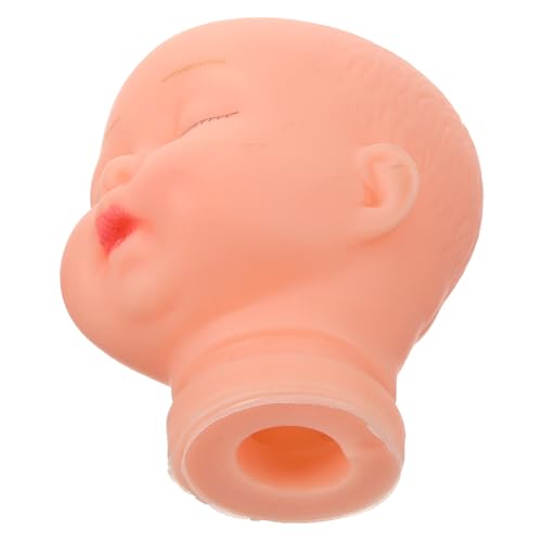VALICLUD Babypuppen Kopf Kleine DIY Puppenkopf Basteln Zubehör Für Handgemachte Puppen Dekoration Und Schlüsselanhänger Zubehör von VALICLUD