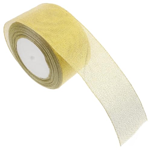 VALICLUD Bandgirlande dekoration Festival valentinstag geschenkverpackung geschenkband Jacquardband Band für Haare dekoratives Band Hochzeitsband Blumenband Goldschnur Polyester Golden VALICLUD Bandgirlande dekoration Festival valentinstag geschenkverpackung geschenkband Jacquardband Band für Haare dekoratives Band Hochzeitsband Blumenband Goldschnur Polyester Golden von VALICLUD