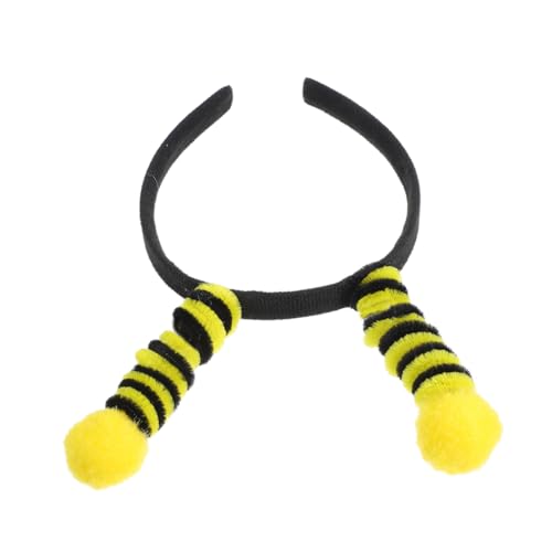 VALICLUD Bienen Haarreif mit Insekten Antenne Leicht und Bequem für Erwachsene Kreatives Accessoire für Geburtstagsparty Bühnenauftritte und Karnevalskostüm von VALICLUD