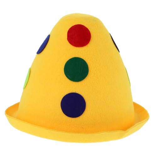 VALICLUD Bunter Karneval Clown Hut Partyhut Lustiger Fasching Halloween Kostüm Requisit für Erwachsene von VALICLUD