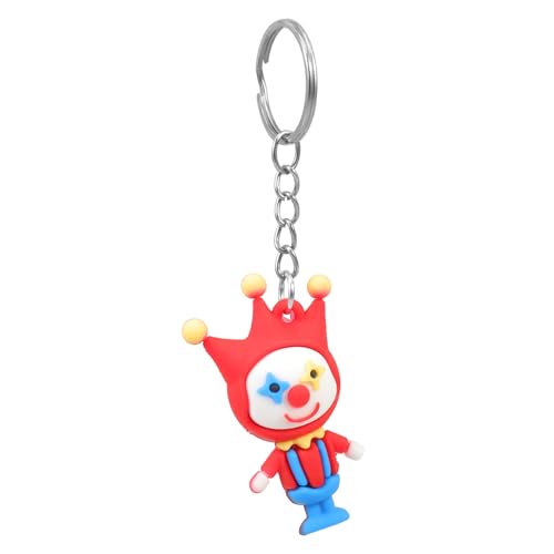 VALICLUD Clown Schlüsselanhänger Anhänger Lustiger Clown Schmucketui Taschenanhänger Charm für Frauen Geschenk Party Dekoration von VALICLUD