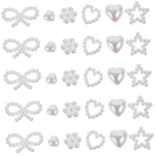 VALICLUD Delikate Perlen Nagelverzierung DIY Maniküre Schmuckset Flache Runde Perlen Nail Charms für Kreative Fuß und Fingernagel Dekoration für Stilvolle Nailart Designs Zuhause VALICLUD Delikate Perlen Nagelverzierung DIY Maniküre Schmuckset Flache Runde Perlen Nail Charms für Kreative Fuß und Fingernagel Dekoration für Stilvolle Nailart Designs Zuhause von VALICLUD