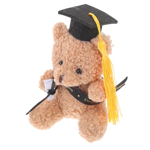 VALICLUD Doktorhut Bär Abschluss Puppe ausgestopft tragen erste kuschelbären hangepäckrucksack geschenksäckchen Decoration Bär für Blumenstrauß Plüschbär PP Baumwolle Black VALICLUD Doktorhut Bär Abschluss Puppe ausgestopft tragen erste kuschelbären hangepäckrucksack geschenksäckchen Decoration Bär für Blumenstrauß Plüschbär PP Baumwolle Black von VALICLUD