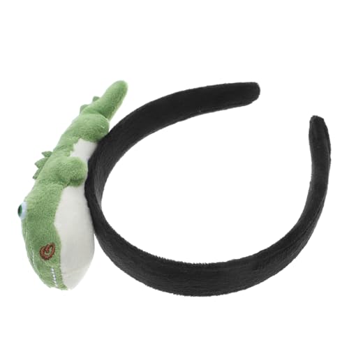 VALICLUD Entzückendes Krokodil-stirnband, Haar-accessoire, Gefülltes Krokodil-puppen-stirnband Für Party-kostüme, Cosplay, Niedlicher Tier-haarreifen VALICLUD Entzückendes Krokodil-stirnband, Haar-accessoire, Gefülltes Krokodil-puppen-stirnband Für Party-kostüme, Cosplay, Niedlicher Tier-haarreifen von VALICLUD
