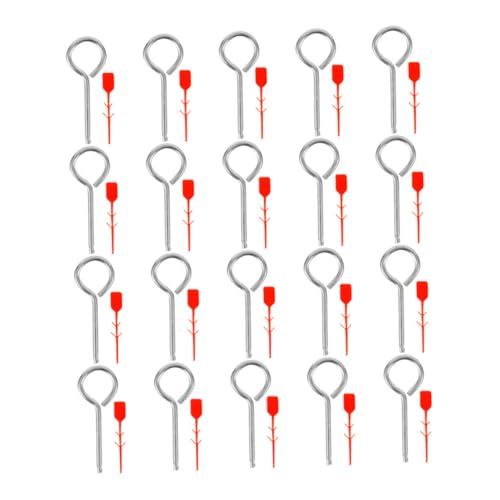 VALICLUD Feuerlöscher Sicherungsstifte Kunststoff Pull Pins Ersatzstifte Langlebig Leicht Robust für Sicherheitsstandard Konforme Feuerlöscher Zubehör von VALICLUD