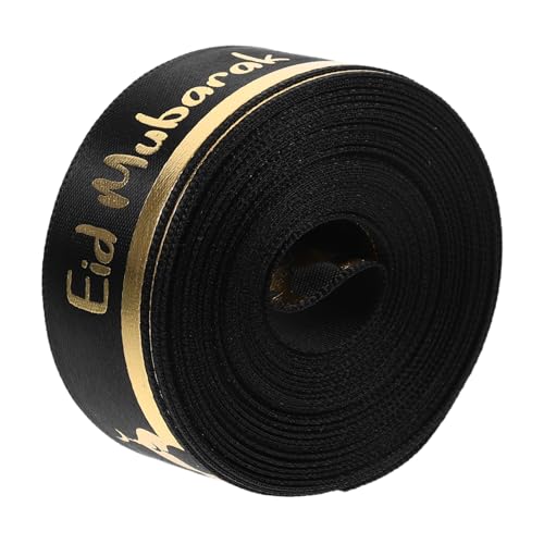 VALICLUD Fite Decorative Ribbon Geschenkband Dekoratives Verpackungsband Zierband Geschenkverpackungsbänder islamische Partydekorationen Wickelband Polyester Schwarz VALICLUD Fite Decorative Ribbon Geschenkband Dekoratives Verpackungsband Zierband Geschenkverpackungsbänder islamische Partydekorationen Wickelband Polyester Schwarz von VALICLUD