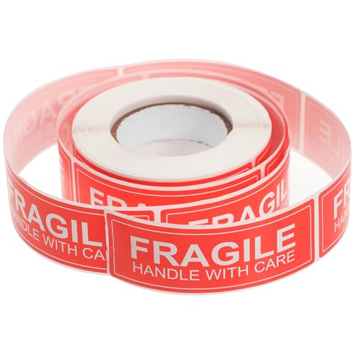 VALICLUD Fragile Handle With Care Versandaufkleber Warnetiketten für Sichere Paketkennzeichnung Versandverpackung Hinweisaufkleber für Versand und Lagerung VALICLUD Fragile Handle With Care Versandaufkleber Warnetiketten für Sichere Paketkennzeichnung Versandverpackung Hinweisaufkleber für Versand und Lagerung von VALICLUD