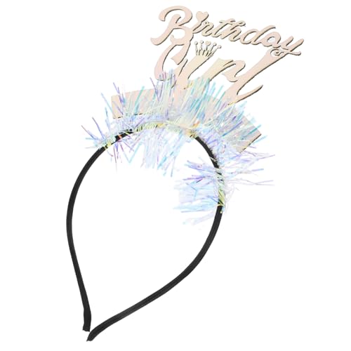 VALICLUD Geburtstags Haarreif für Frauen Vielseitiger Party Headband für Kreative Looks Perfektes Haar Accessoire für Geburtstagsfeiern und ein Einzigartiger Haarschmuck für Besondere von VALICLUD