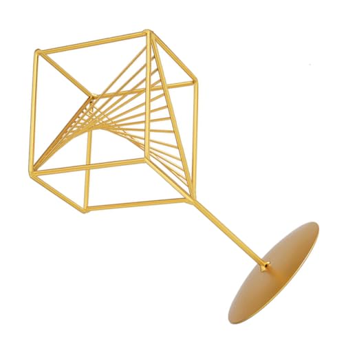 VALICLUD Geometrisches Metall Ornament für Schreibtisch Abstrakte Kunstskulptur aus Modern und zur Dekoration von Wohnzimmer Büro oder Bar für Anlässe Wie Hochzeiten Geburtstage VALICLUD Geometrisches Metall Ornament für Schreibtisch Abstrakte Kunstskulptur aus Modern und zur Dekoration von Wohnzimmer Büro oder Bar für Anlässe Wie Hochzeiten Geburtstage von VALICLUD