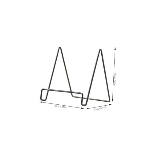 VALICLUD Geometrisches Wrought Iron Aufbewahrungsregal Großer Schwarzer Stabiler Stand Organizer für Bücher Zeitschriften Desktop und Bodennutzung Multifunktional VALICLUD Geometrisches Wrought Iron Aufbewahrungsregal Großer Schwarzer Stabiler Stand Organizer für Bücher Zeitschriften Desktop und Bodennutzung Multifunktional von VALICLUD