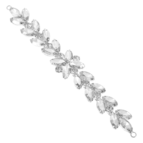 VALICLUD Glitzernde Glas Strass Applikation Pferdeaugenform Funkelnde DIY Brautgürtel Verzierung Dekorative Strasskette für Kleider Schuhe und Taschen Weißes Kleidungs Patch VALICLUD Glitzernde Glas Strass Applikation Pferdeaugenform Funkelnde DIY Brautgürtel Verzierung Dekorative Strasskette für Kleider Schuhe und Taschen Weißes Kleidungs Patch von VALICLUD