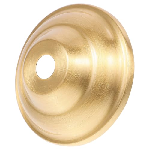 VALICLUD Glühbirnen Finial Sockel aus Messing Flache Tasse für Leuchtmittel Lampenhalterung für Deckenleuchten und Kronleuchter Langlebig von VALICLUD