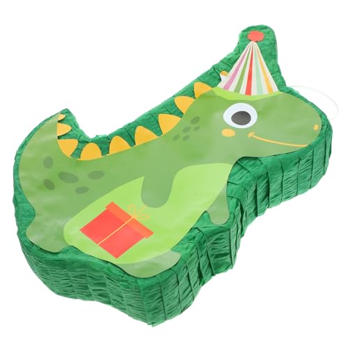 VALICLUD Große Dinosaurier Pinata Party Dekoration mit Candy Container Hängende Piñata Grün Kreatives Geburtstags und Festivalspielzeug für Kindergeburtstag und Themenfeiern von VALICLUD