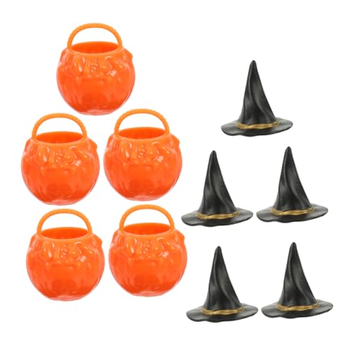 VALICLUD Halloween Mini und Hexenhut Teiliges Material Stabile Miniaturen mit Realistischen Details für Halloween Party Kinderfest DIY Dekoration und VALICLUD Halloween Mini und Hexenhut Teiliges Material Stabile Miniaturen mit Realistischen Details für Halloween Party Kinderfest DIY Dekoration und von VALICLUD