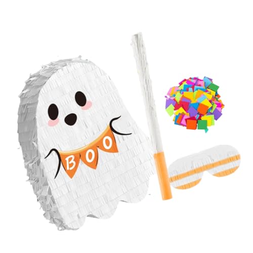 VALICLUD Halloween Pinata Geistermotiv Halloween Party für Hängende Pinata Deko für Indoor Outdoor Feiern Einfach Aufzuhängen für Gemeinschafts und Schulaktivitäten VALICLUD Halloween Pinata Geistermotiv Halloween Party für Hängende Pinata Deko für Indoor Outdoor Feiern Einfach Aufzuhängen für Gemeinschafts und Schulaktivitäten von VALICLUD