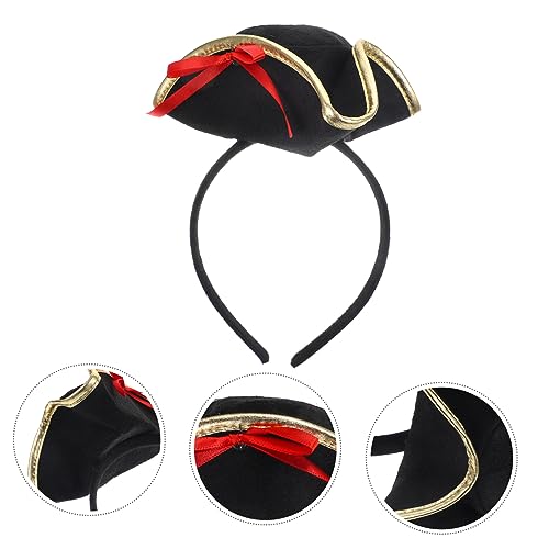 VALICLUD Halloween Piraten Haarreif Leichtes Party Accessoire für Kostüm Cosplay und Maskerade Dekorativer Haarschmuck für Halloween und Themenpartys VALICLUD Halloween Piraten Haarreif Leichtes Party Accessoire für Kostüm Cosplay und Maskerade Dekorativer Haarschmuck für Halloween und Themenpartys von VALICLUD