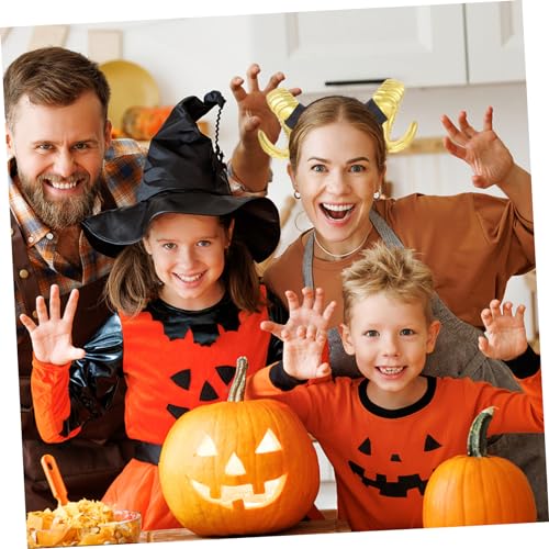VALICLUD Halloween Stirnband mit Kreativen Schafshörnern Bequemes Kopfschmuck für Damen Vielseitig für Halloween Karneval Weihnachten Geburtstage und Cosplay Partys Geeignet VALICLUD Halloween Stirnband mit Kreativen Schafshörnern Bequemes Kopfschmuck für Damen Vielseitig für Halloween Karneval Weihnachten Geburtstage und Cosplay Partys Geeignet von VALICLUD