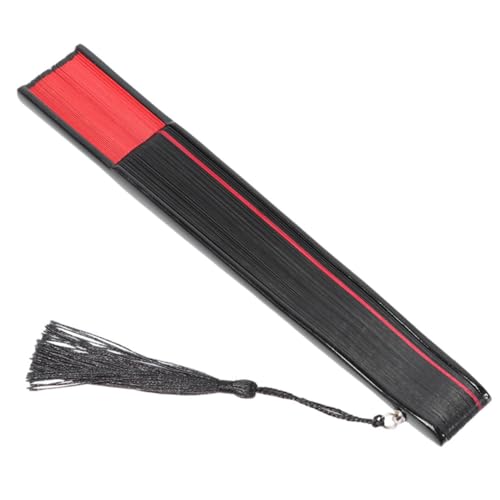 VALICLUD Handfächer Faltbar Chinesischer Vintage stil Handgehalten Dekorativer Tanzfächer Leicht Tragbar mit Filigranen Mustern für Sommer Party Cosplay von VALICLUD